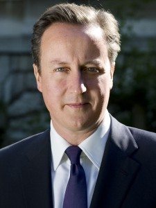 David Cameron's official portrait from the 10 Downing Street website